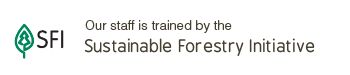 Certified by the Sustainable Forestry Initiative
